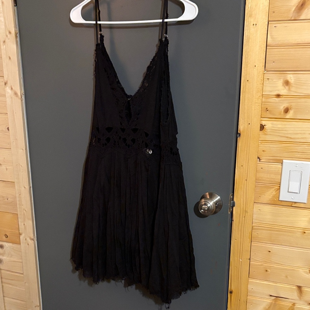 FP Movement by Free People Black Maxi Dress